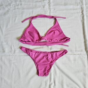 Cheeky Pay Pink Bikini Set